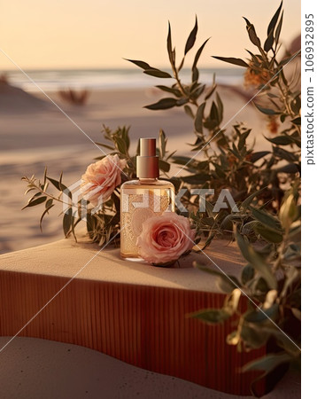 Set of cosmetics bottles Set of cosmetics bottles 106932895