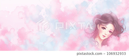 anime style girl 106932933