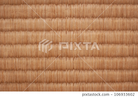 Close-up of old tatami Close-up of old tatami 106933602