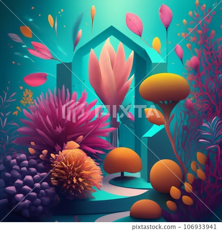 Coral environment 106933941