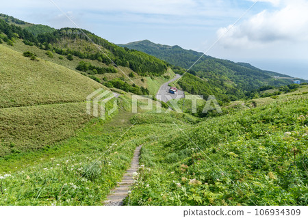 禮文島桃岩展望台路線登山路線 禮文島桃岩展望台路線登山路線 106934309