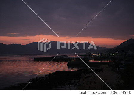 [江田島]日出前的瀨戶內海 106934508