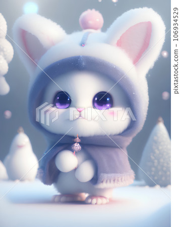 可愛的兔子 可愛的兔子 106934529