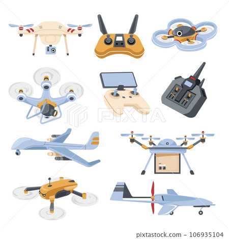 Drones variety, unmanned aerial vehicle types 106935104
