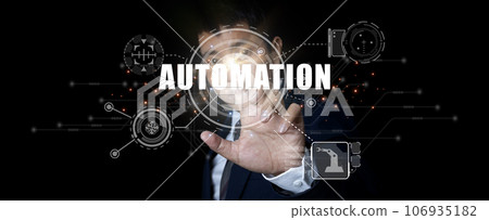 Automation software process system business as an innovation improving productivity. Automation software process system business as an innovation improving productivity. 106935182