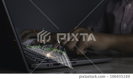 Stock Market Investments analysis and Digital Assets. 106935289