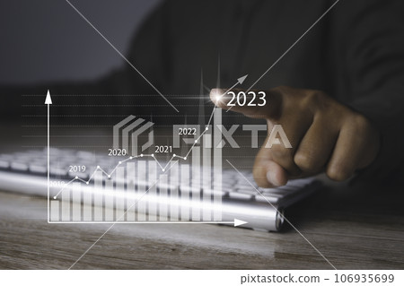 Goal business success strategy chart target. 106935699