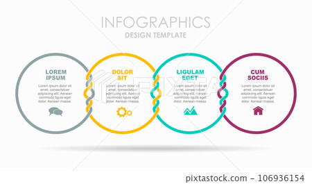Infographic design template with place for your data. Vector illustration. Infographic design template with place for your data. Vector illustration. 106936154