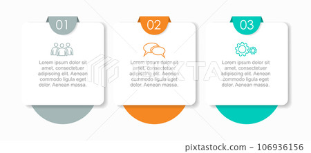 Infographic design template with place for your data. Vector illustration. Infographic design template with place for your data. Vector illustration. 106936156