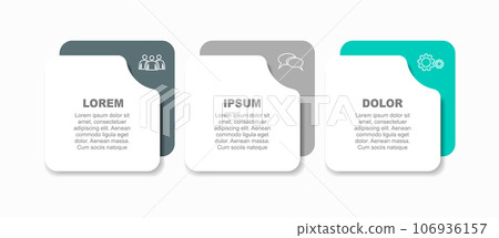 Infographic design template with place for your data. Vector illustration. Infographic design template with place for your data. Vector illustration. 106936157