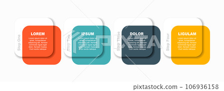 Infographic design template with place for your data. Vector illustration. Infographic design template with place for your data. Vector illustration. 106936158