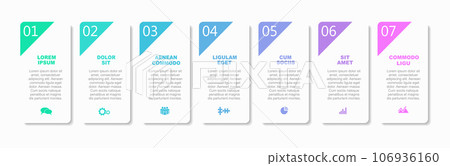 Infographic design template with place for your data. Vector illustration. Infographic design template with place for your data. Vector illustration. 106936160
