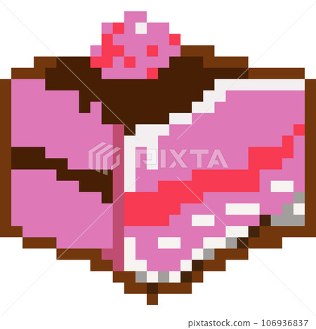 Cake pixel art Cake pixel art 106936837