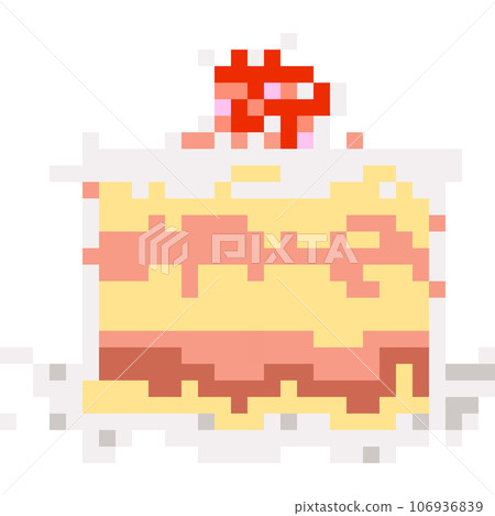 Cake pixel art Cake pixel art 106936839