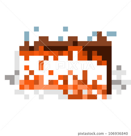 Cake pixel art Cake pixel art 106936840