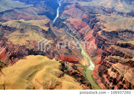 Aerial View Grand Canyon Arizona Aerial View Grand Canyon Arizona 106937260