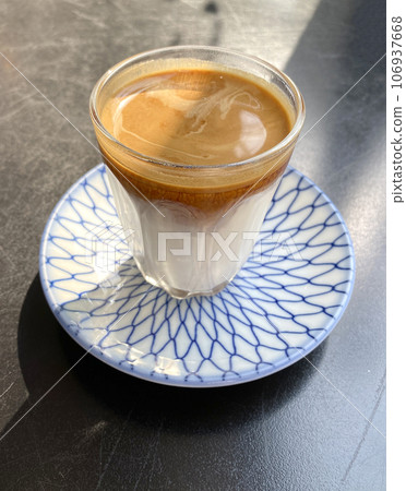Dirty Coffee on Coffee Shop Dirty Coffee on Coffee Shop 106937668