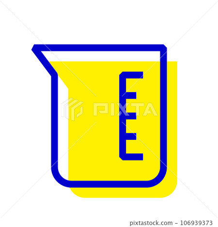 科學,代表燒杯的兩種顏色樣式圖標 科學,代表燒杯的兩種顏色樣式圖標 106939373