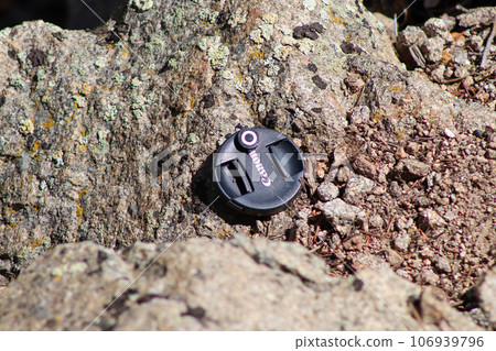 Canon Lens cap lost on the side of mountain 106939796
