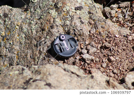 Canon Lens cap lost on the side of mountain Canon Lens cap lost on the side of mountain 106939797