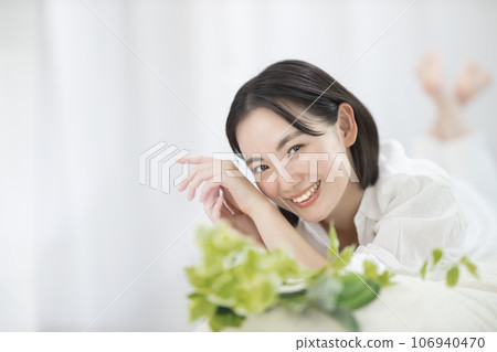 年輕女性的美麗形象 年輕女性的美麗形象 106940470