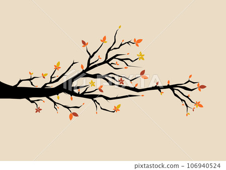 Background with maple autumn leaves 106940524