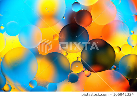 background, multicolored balls, blur 106941324