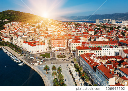 View to Split, Croatia 106942302