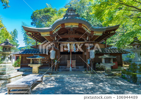 Main shrine of Awata Shrine, Higashiyama Ward, Kyoto City 106944489