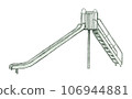 slide drawn with pencil 106944881