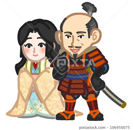 Illustration inspired by Nene and Hideyoshi Illustration inspired by Nene and Hideyoshi 106950075