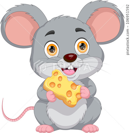 cute mouse holding cheese cartoon cute mouse holding cheese cartoon 106951592