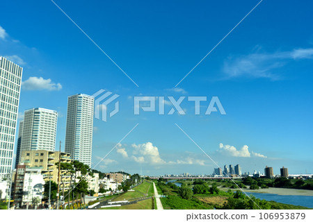 Futakotamagawa cityscape Futakotamagawa cityscape 106953879