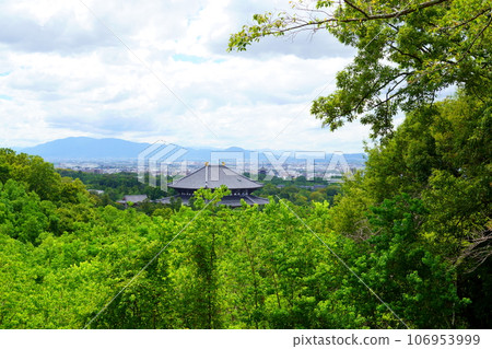 古都奈良、日式風光、東大寺、興福寺五層塔 古都奈良、日式風光、東大寺、興福寺五層塔 106953999