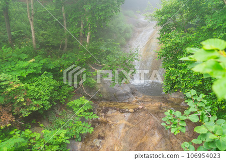 (Hokkaido) Cape Shiretoko/Kamuiwakka Hot Waterfall (Hokkaido) Cape Shiretoko/Kamuiwakka Hot Waterfall 106954023