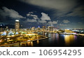 Night view of Kobe port 106954295