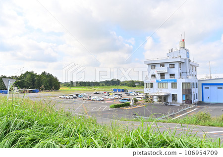 埼玉縣比企郡川島町荒川河床風景自行車道 106954709