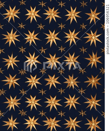 seamless pattern stars on a dark background 106956321