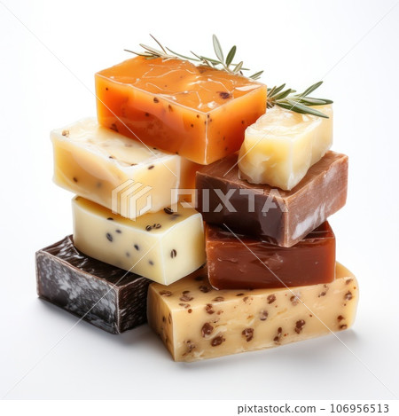 handmade soap bars with herbs and natural additives. spa products and self-care handmade soap bars with herbs and natural additives. spa products and self-care 106956513