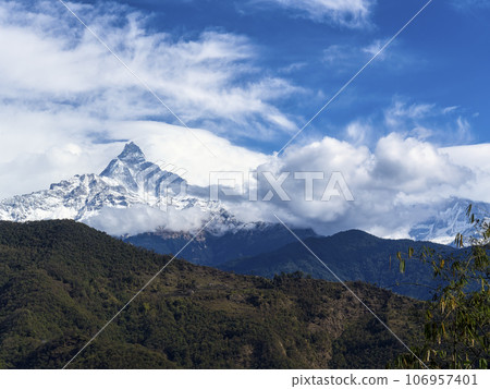 Mt. Machhapuchhare, Nepal 106957401