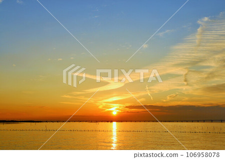 秋天的黃昏和大海 秋天的黃昏和大海 106958078