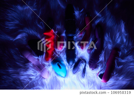 Vibrator for relaxation and pleasure.Vibrator for sex games. 106958319