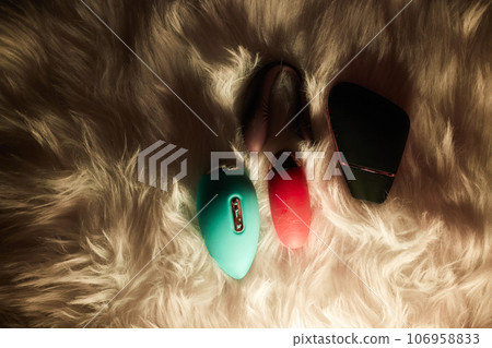 Vibrator for relaxation and pleasure.Vibrator for sex games. 106958833