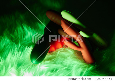 Vibrator for relaxation and pleasure.Vibrator for sex games. 106958835