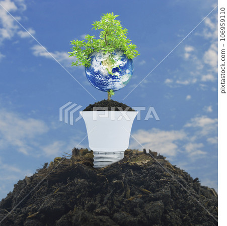 Save the earth concept, Elements of this image furnished by NASA 106959110