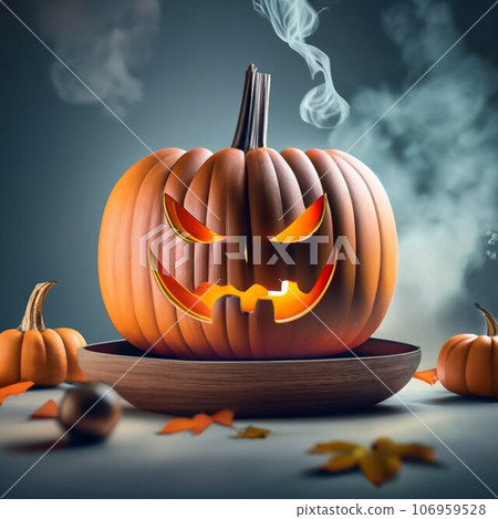 4k Halloween pumpkin 4k Halloween pumpkin 106959528