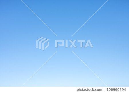 藍天簡單圖像單色秋天的天空 藍天簡單圖像單色秋天的天空 106960594
