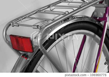 Bicycle rear rack. Bicycle rear rack. 106960778
