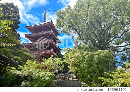 高知、五台山、竹林寺、四國八十八處、五層寶塔 106961191