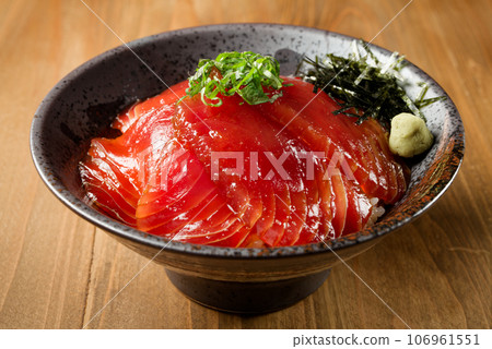 Pickled Tuna with Tuna 106961551